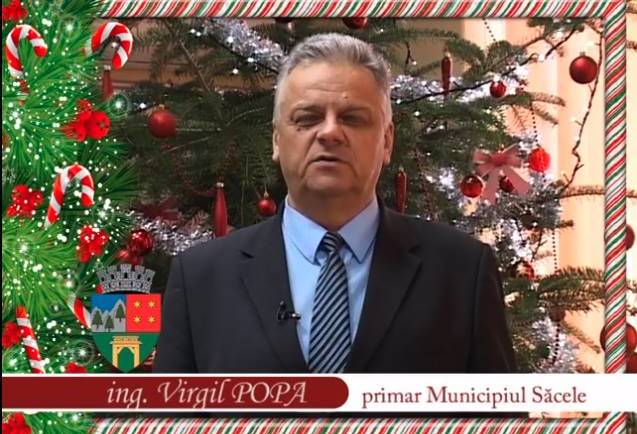 Mesajul primarului Municipiului Săcele, ing. Virgil Popa, cu ocazia sărbătorilor de iarnă