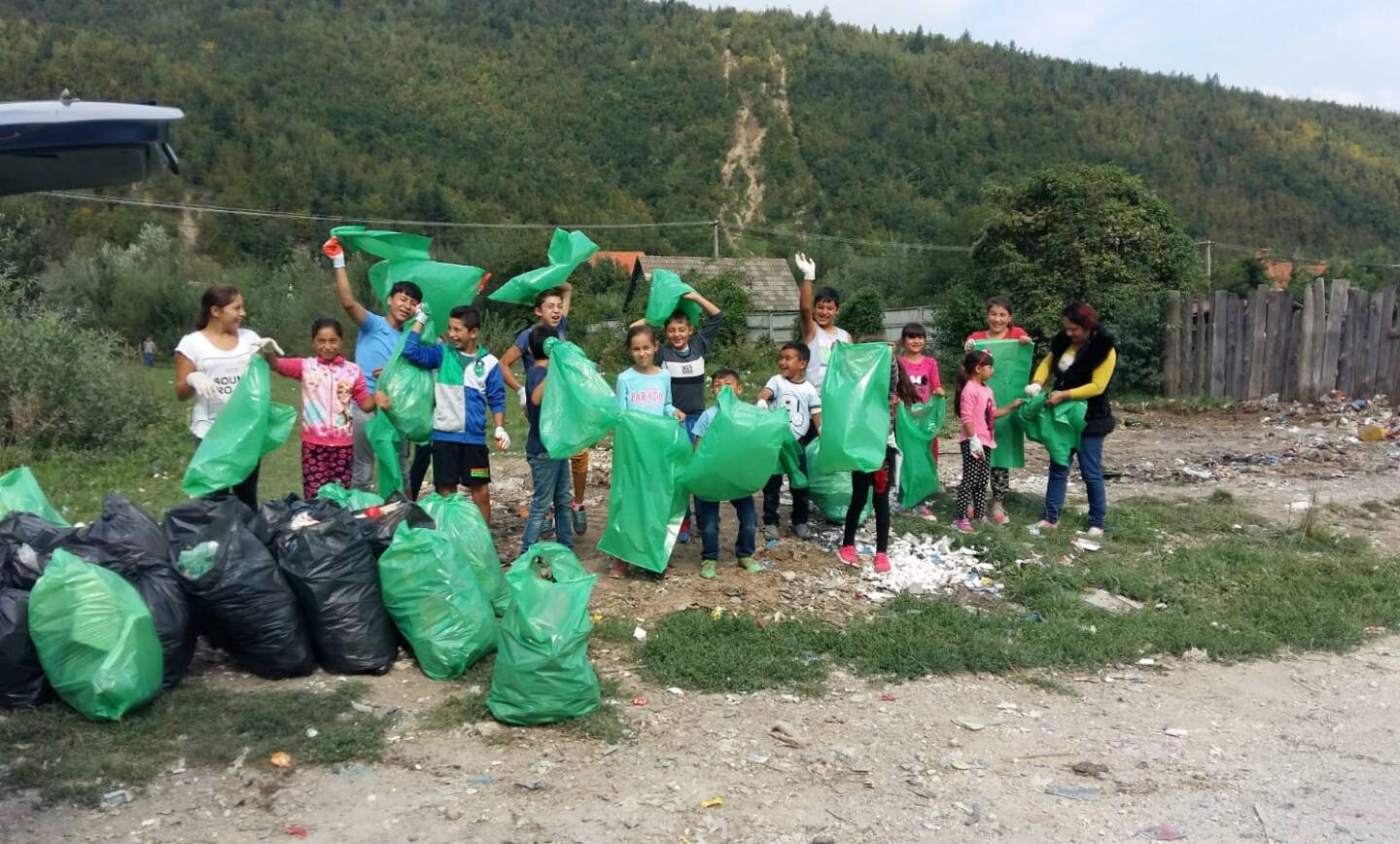 LET’S DO IT ROMÂNIA! în cartierul Gârcini