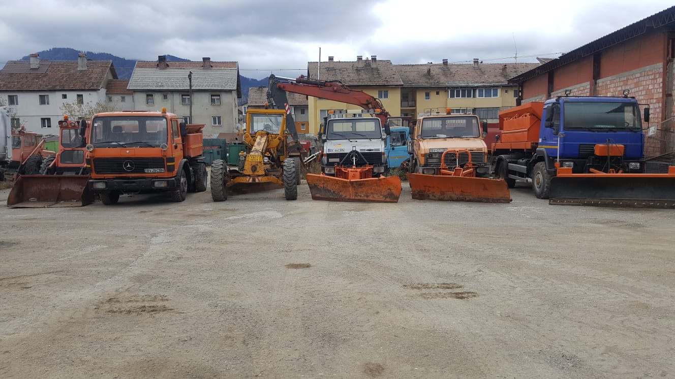 Pregătiri de iarnă la Săcele