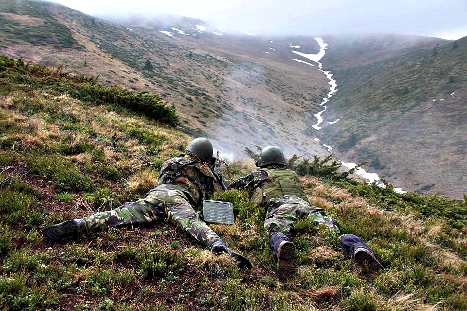 Exercițiu militar în munții Grohotiș, în perioada 19 – 23 octombrie