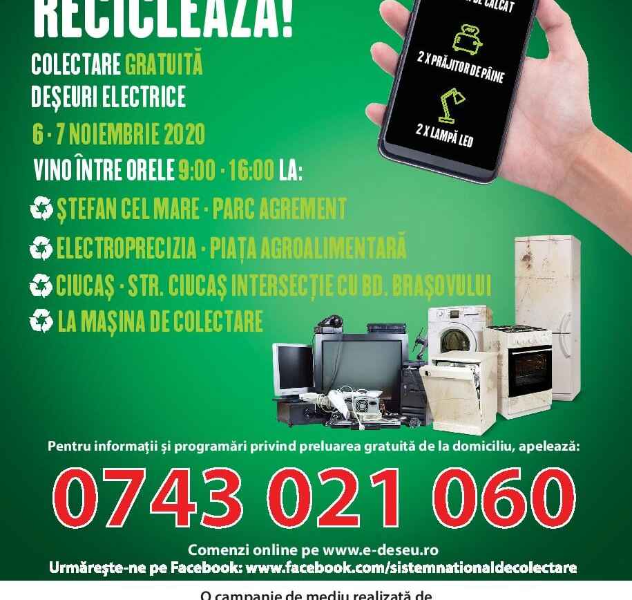 Săcele Reciclează, 6-7 noiembrie