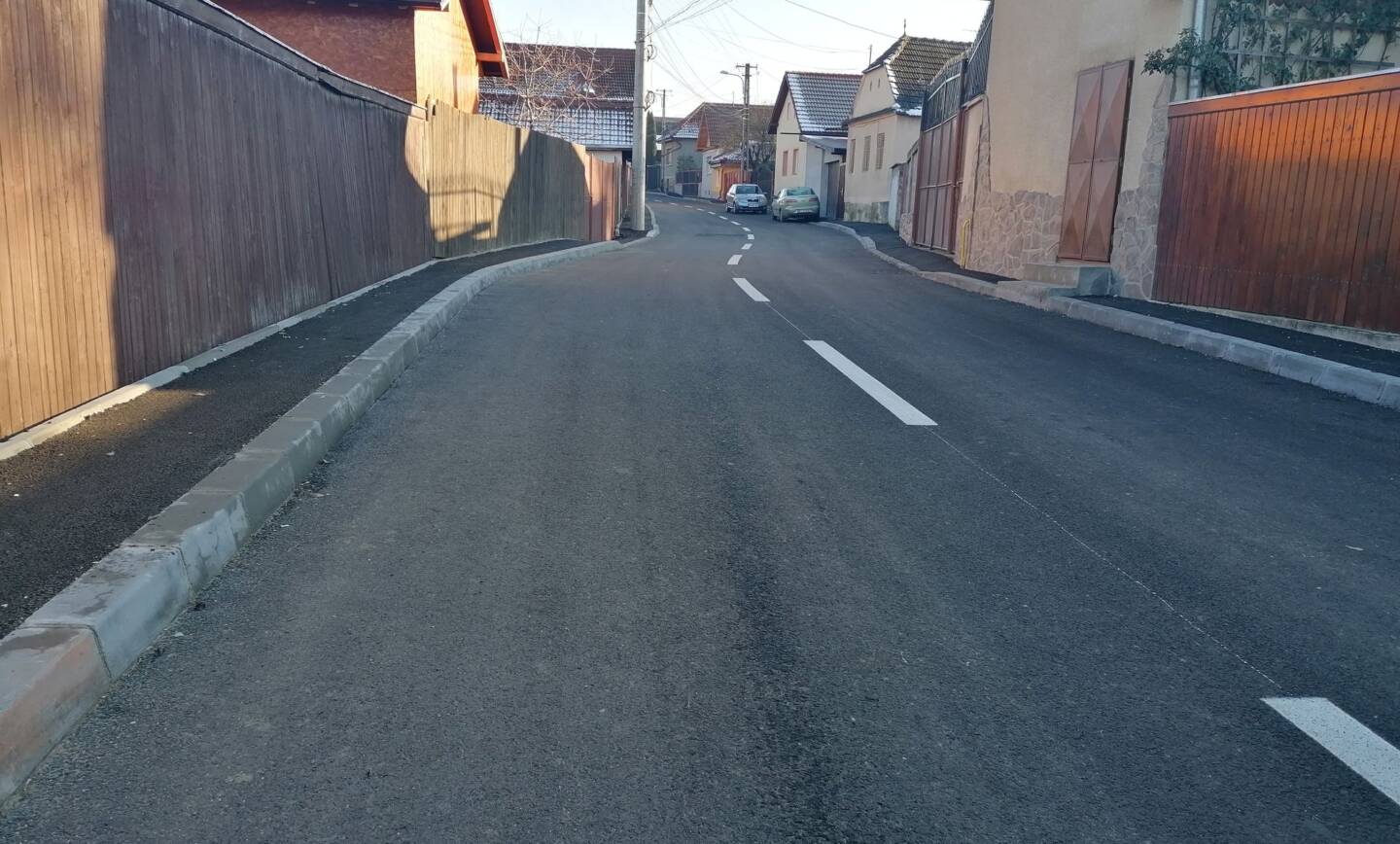Finalizare lucrări de modernizare str. Lungă