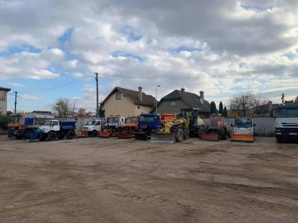 Primăria Municipiului Săcele este pregătită pentru sezonul rece