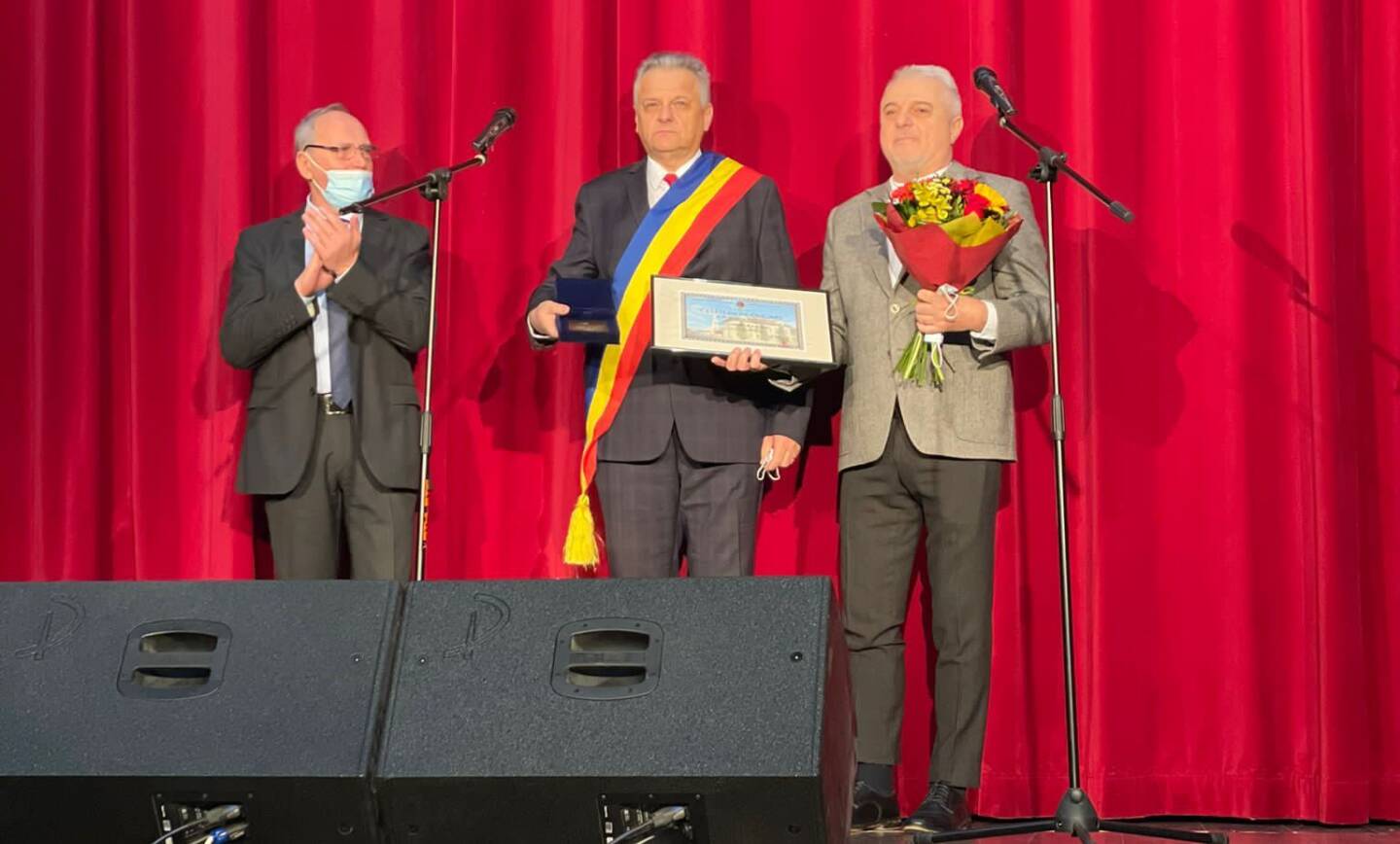 Mircea Rusu – cetățean de onoare al Municipiului Săcele