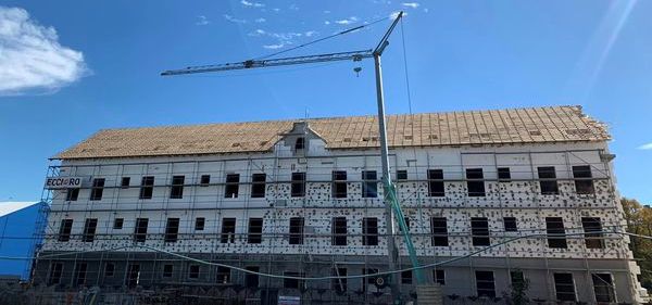 Continuă lucrările la fosta “Ambasadă franceză”