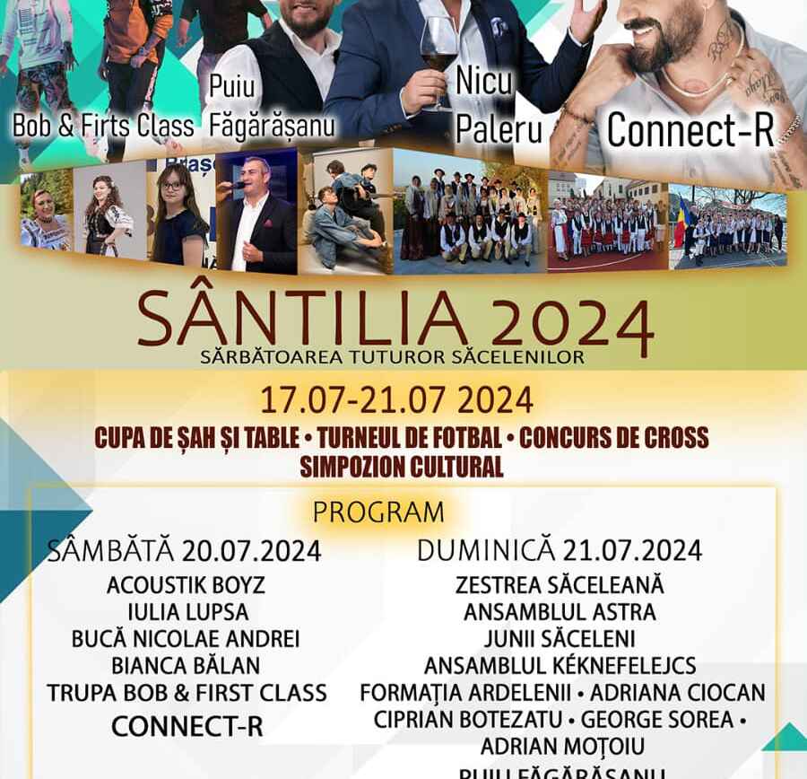 Sântilia – sărbătoarea tuturor săcelenilor