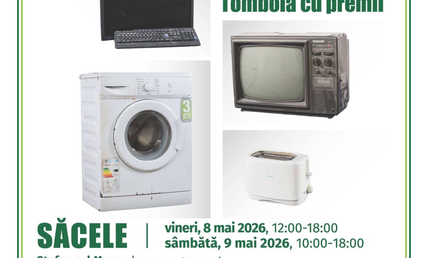 Campanie de colectare deșeuri electrice în Săcele 8 și 9 Mai 2026