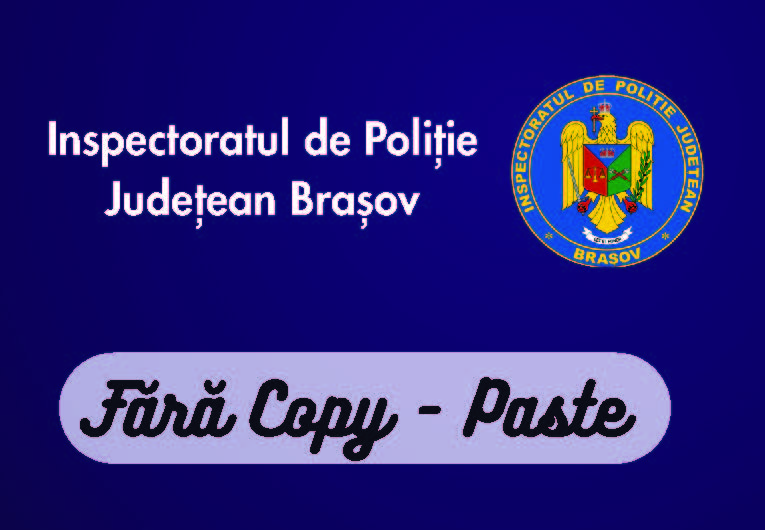 EDUCAȚIE PENTRU LEGALITATE: CAMPANIA „FĂRĂ COPY-PASTE” A AJUNS PRINTRE LICEENI