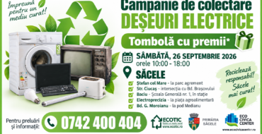 Campanie de colectare a deșeurilor electrice în Săcele